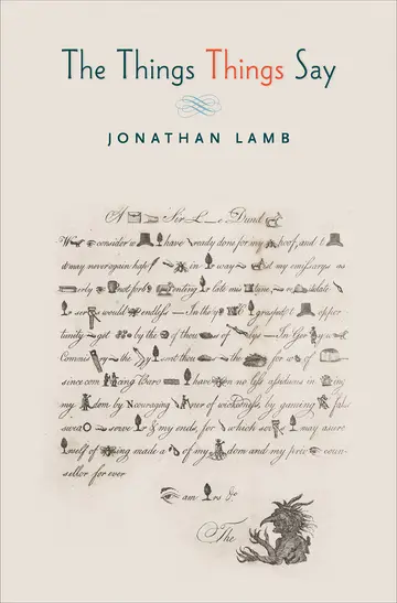 Cover of The Things Things Say