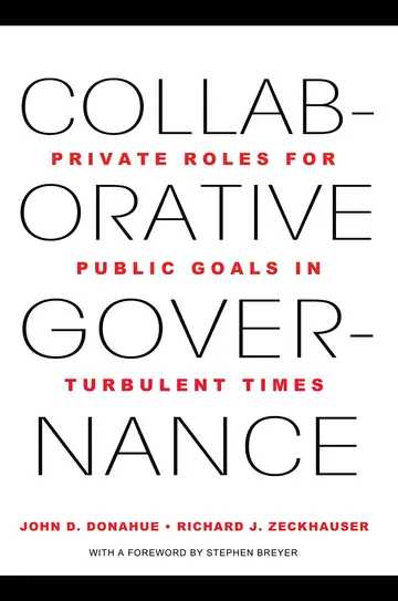 Cover of Collaborative Governance