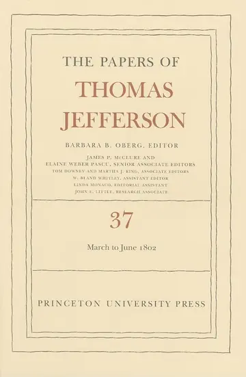 Cover of The Papers of Thomas Jefferson
