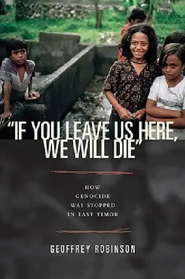 Cover of "if You Leave Us Here, We Will Die"