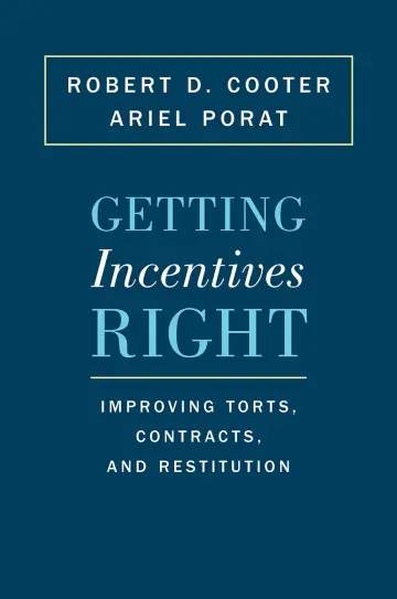 Cover of Getting Incentives Right