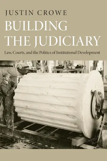 Cover of Building the Judiciary