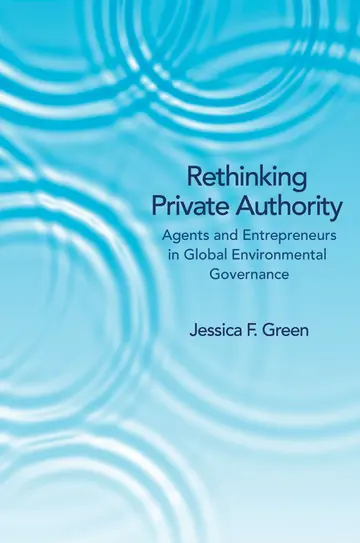 Cover of Rethinking Private Authority