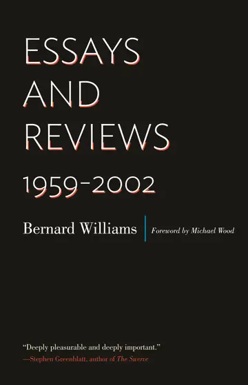 Cover of Essays and Reviews – 1959–2002