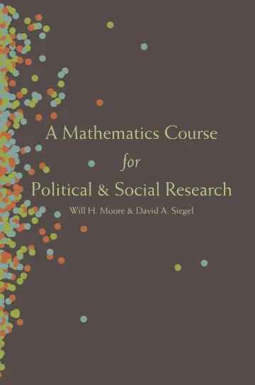 Cover of A Mathematics Course for Political and Social Research