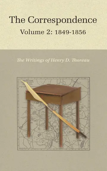 Cover of The Correspondence of Henry D. Thoreau