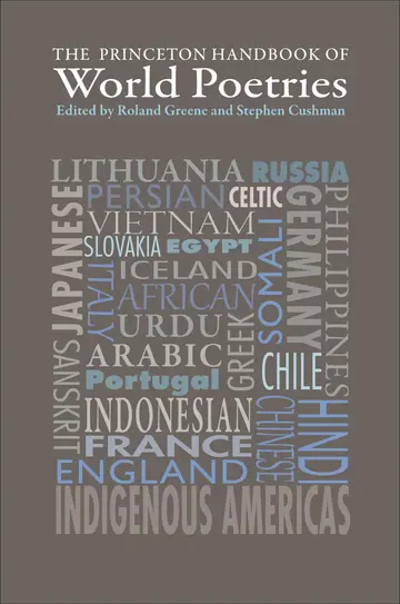 Cover of The Princeton Handbook of World Poetries