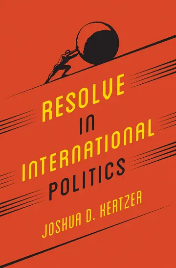 Cover of Resolve in International Politics