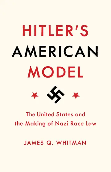 Cover of Hitler's American Model