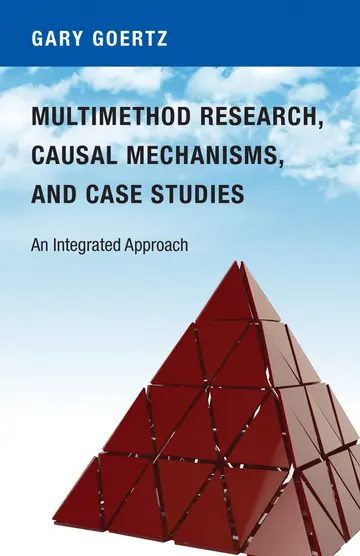 Cover of Multimethod Research, Causal Mechanisms, and Case Studies