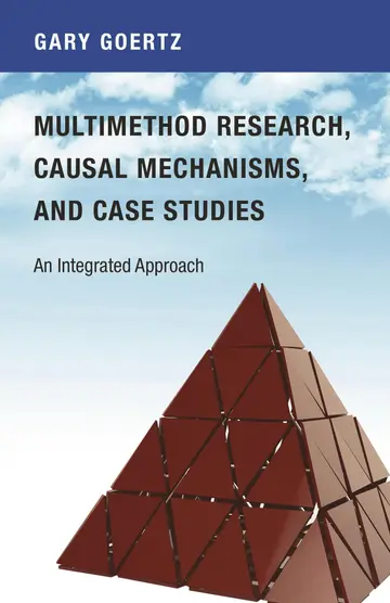 Cover of Multimethod Research, Causal Mechanisms, and Case Studies