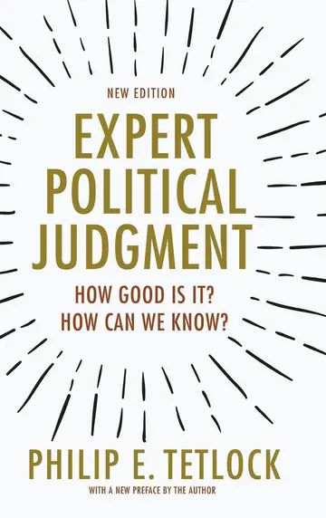 Cover of Expert Political Judgment