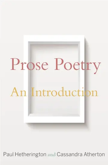 Cover of Prose Poetry