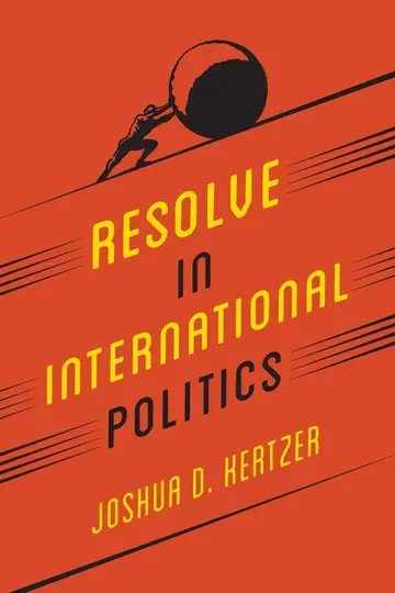Cover of Resolve in International Politics