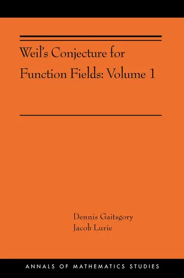 Cover of Weil's Conjecture for Function Fields (1)