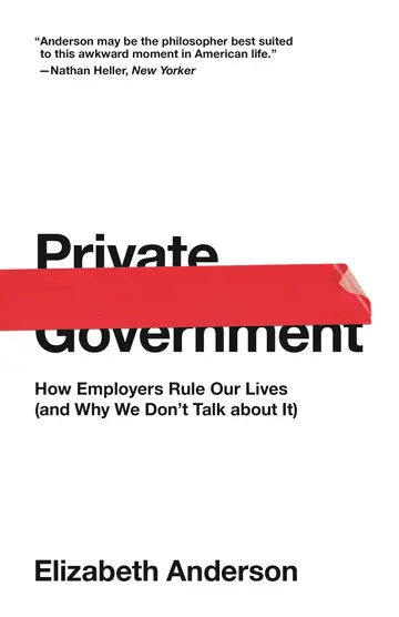 Cover of Private Government