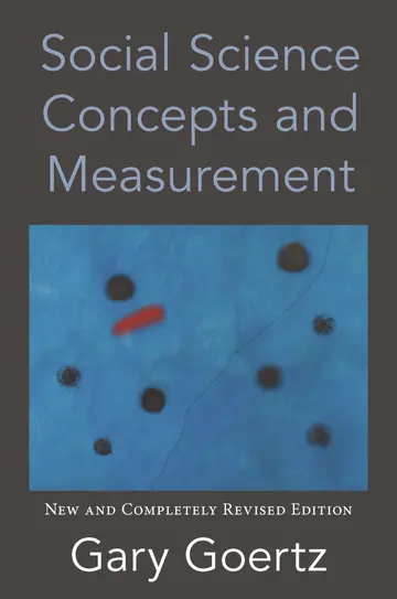 Cover of Social Science Concepts and Measurement