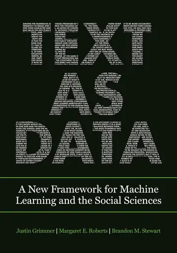 Cover of Text as Data