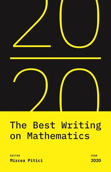Cover of The Best Writing on Mathematics 2020