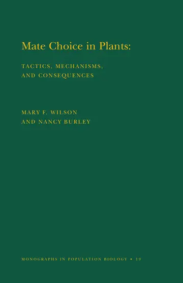 Cover of Mate Choice in Plants