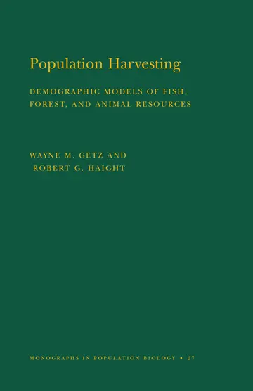 Cover of Population Harvesting