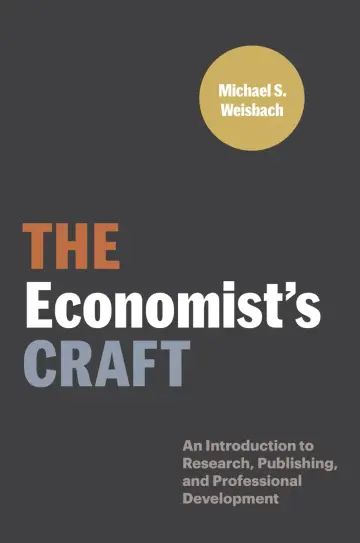 Cover of The Economist’s Craft