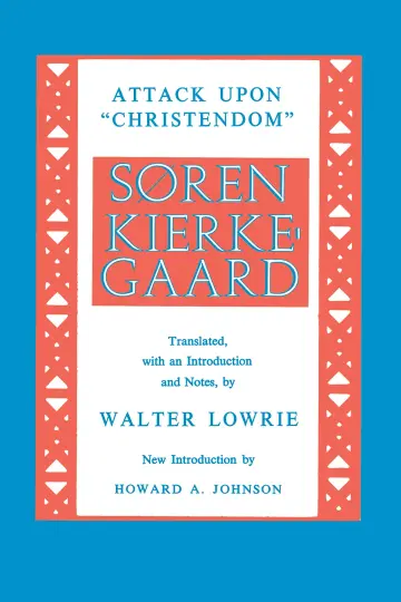 Cover of Attack upon Christendom