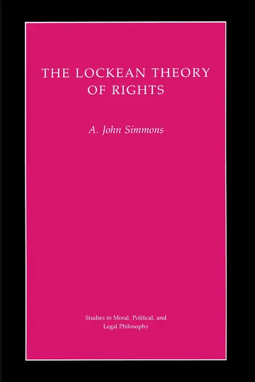 Cover of The Lockean Theory of Rights
