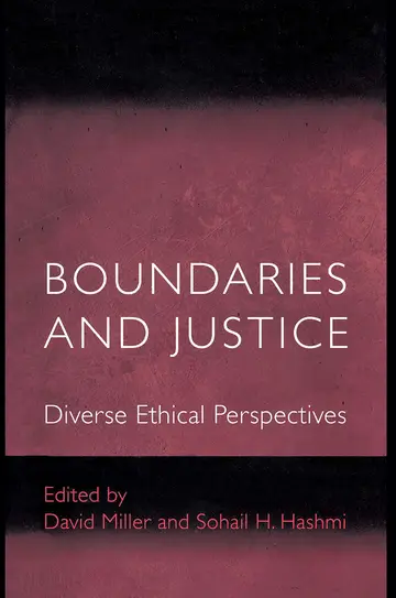 Cover of Boundaries and Justice