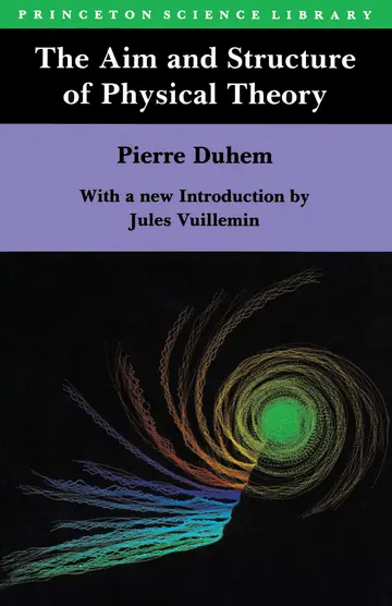 Cover of The Aim and Structure of Physical Theory