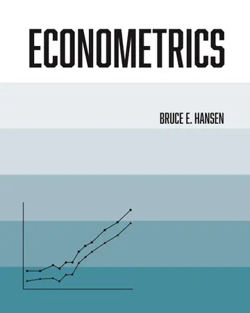 Cover of Econometrics