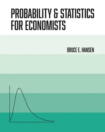 Cover of Probability and Statistics for Economists