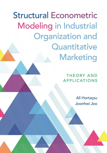 Cover of Structural Econometric Modeling in Industrial Organization and Quantitative Marketing