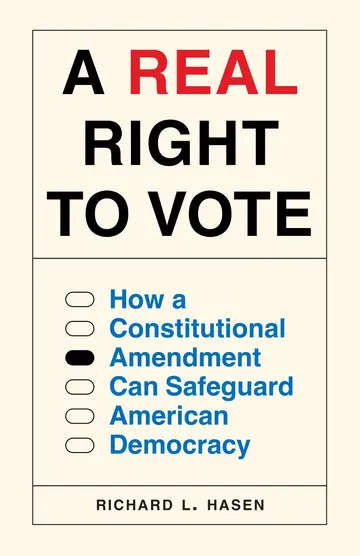 Cover of A Real Right to Vote