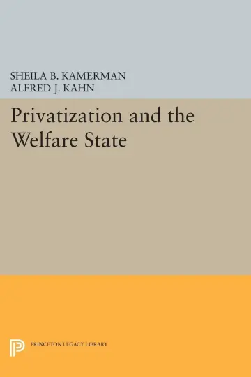 Cover of Privatization and the Welfare State