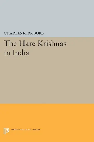 Cover of The Hare Krishnas in India