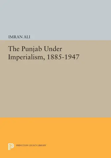 Cover of The Punjab Under Imperialism, 1885-1947