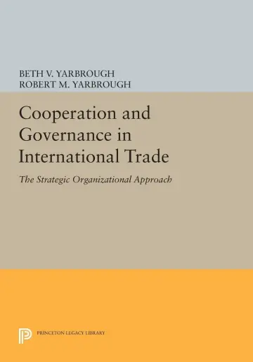 Cover of Cooperation and Governance in International Trade