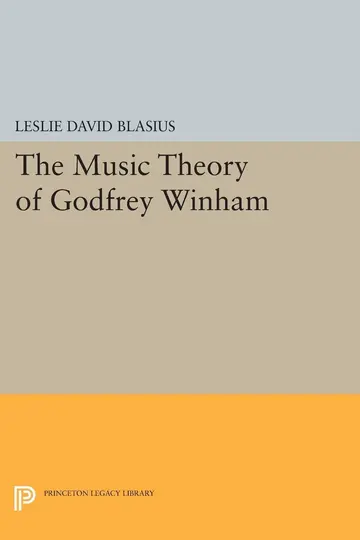 Cover of The Music Theory of Godfrey Winham