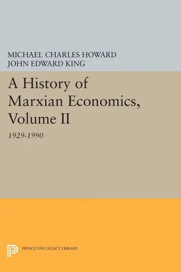 Cover of A History of Marxian Economics