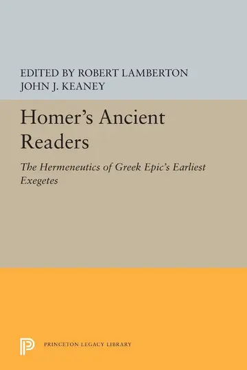 Cover of Homer's Ancient Readers