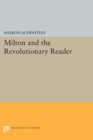 Cover of Milton and the Revolutionary Reader