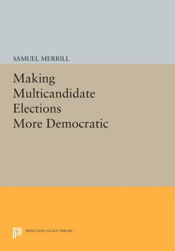 Cover of Making Multicandidate Elections More Democratic