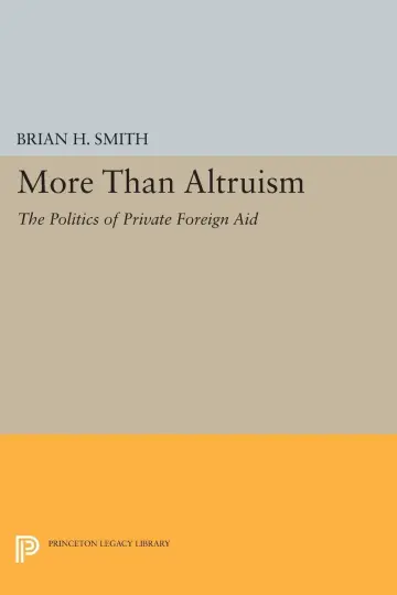 Cover of More Than Altruism