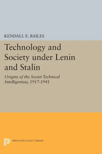 Cover of Technology and Society Under Lenin and Stalin
