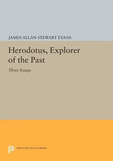 Cover of Herodotus, Explorer of the Past