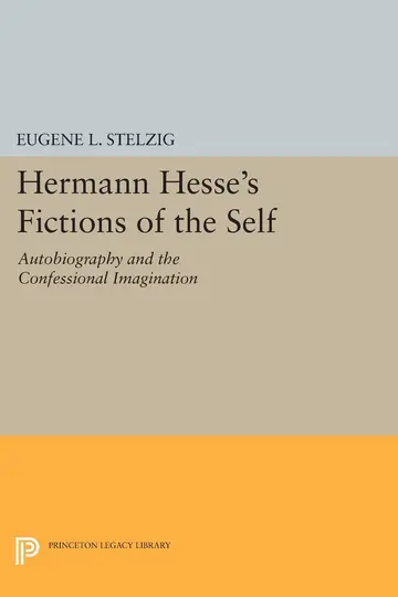 Cover of Hermann Hesse's Fictions of the Self
