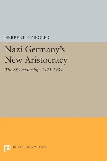 Cover of Nazi Germany's New Aristocracy