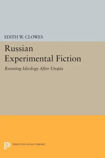 Cover of Russian Experimental Fiction