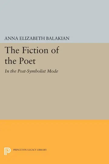 Cover of The Fiction of the Poet